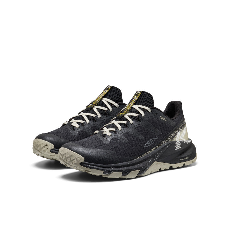 Men's Targhee Apex Waterproof Hiking Shoe Black/Abbey Stone - Image 2