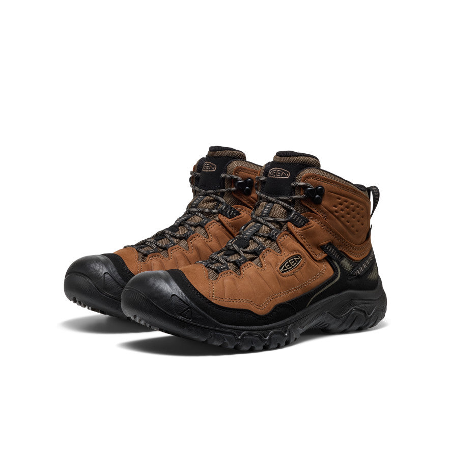 Men's Targhee IV Waterproof Hiking Boot Bison/Black - Image 2