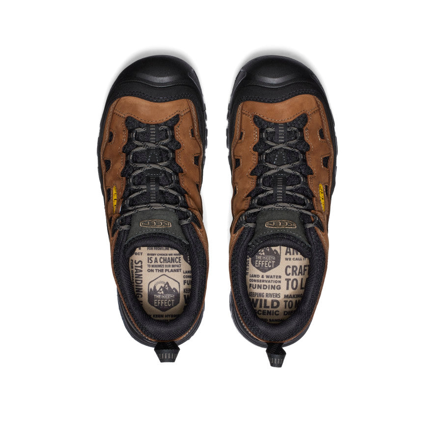 Men's Targhee IV Vented Hiking Shoe Bison/Golden Yellow - Image 4