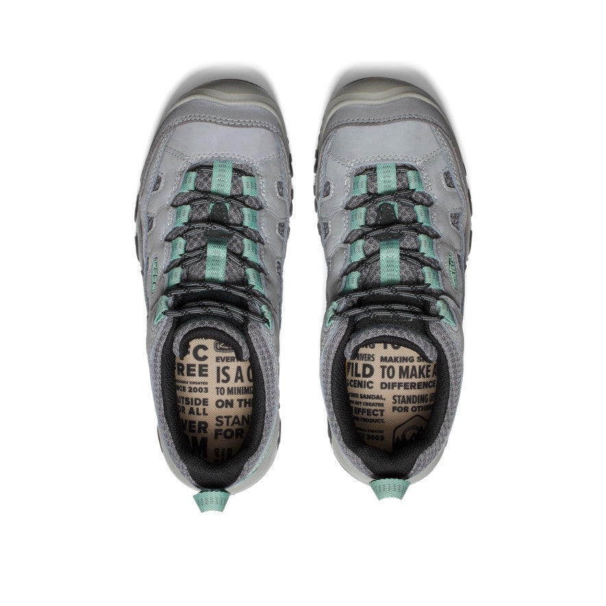 Women's Targhee IV Vented Hiking Shoe Alloy/Granite Green - Image 4