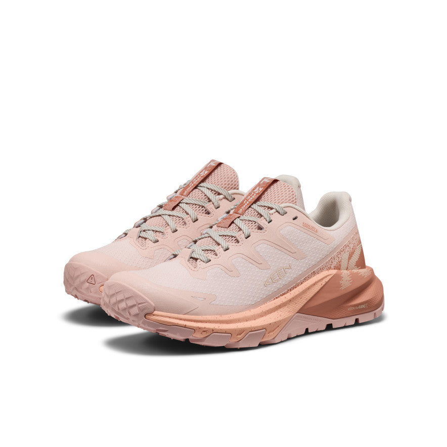 Women's Targhee Apex Waterproof Hiking Shoe Cameo Rose/Peach Fuzz - Image 2