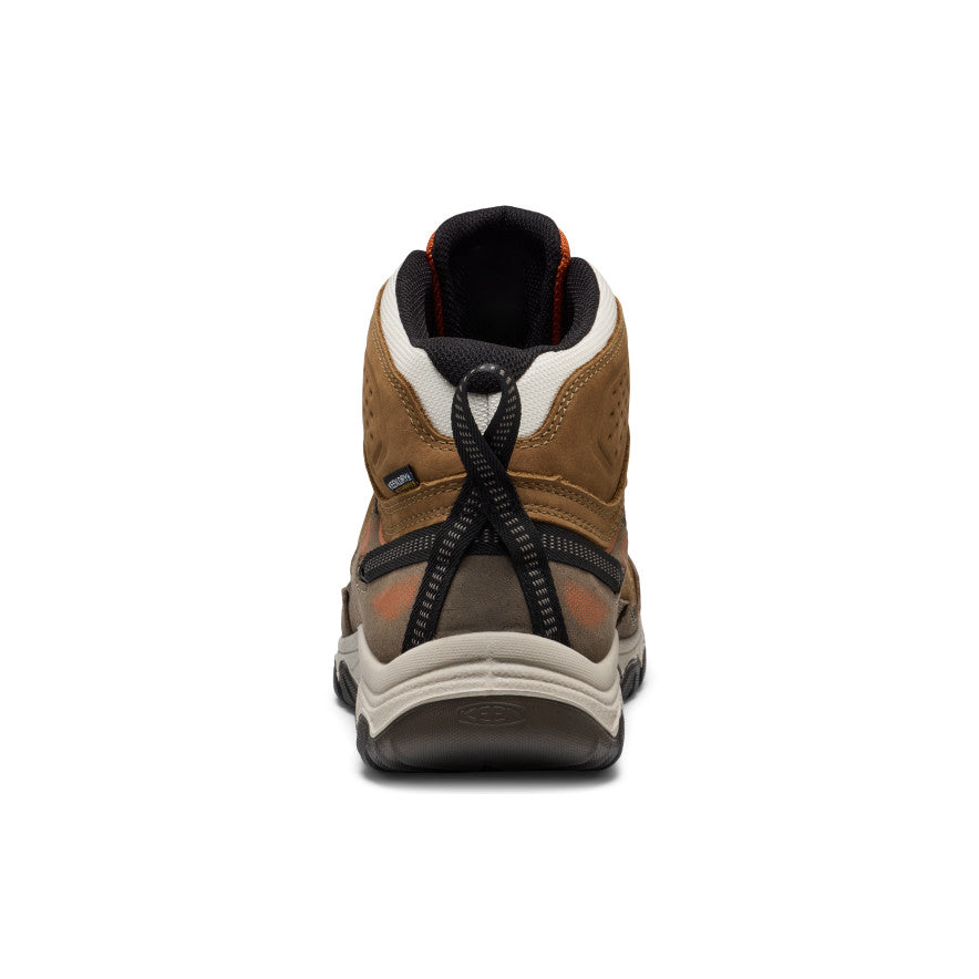 Men's Targhee IV Waterproof Hiking Boot Coyote/Gold Flame - Image 5
