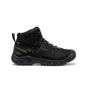 Men's Targhee IV Wide Waterproof Hiking Boot Triple Black