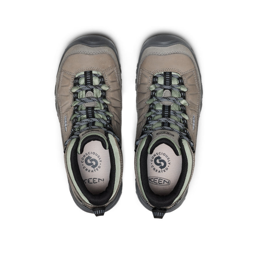 Women's Targhee IV Waterproof Hiking Boot Steel Grey/Lily Pad - Image 4