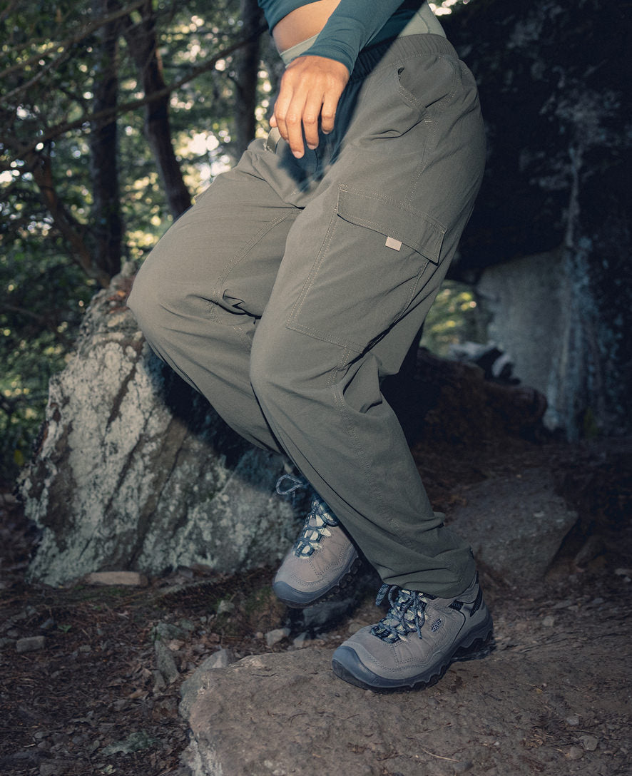 Women's Targhee IV Waterproof Hiking Boot Steel Grey/Lily Pad - Image 9
