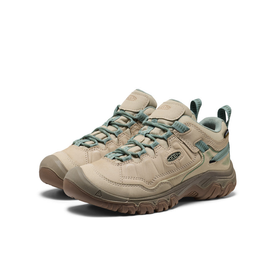 Women's Targhee IV Waterproof Hiking Shoe Abbey Stone/Lily Pad - Image 2