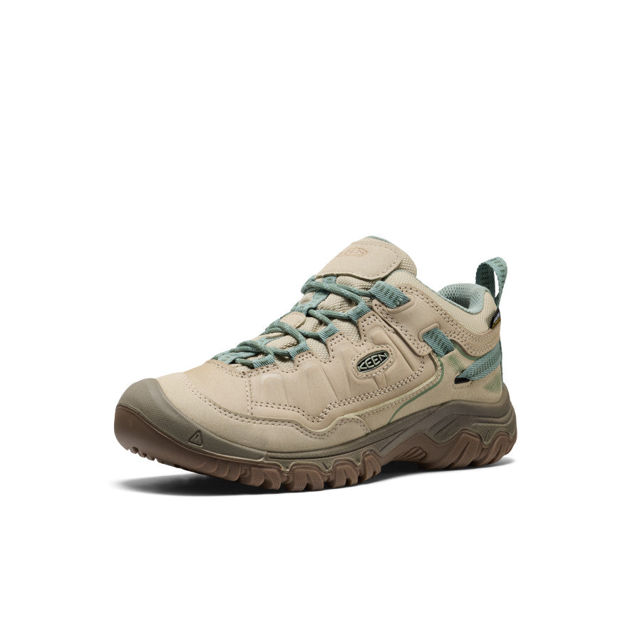 Women's Targhee IV Waterproof Hiking Shoe Abbey Stone/Lily Pad - Image 3