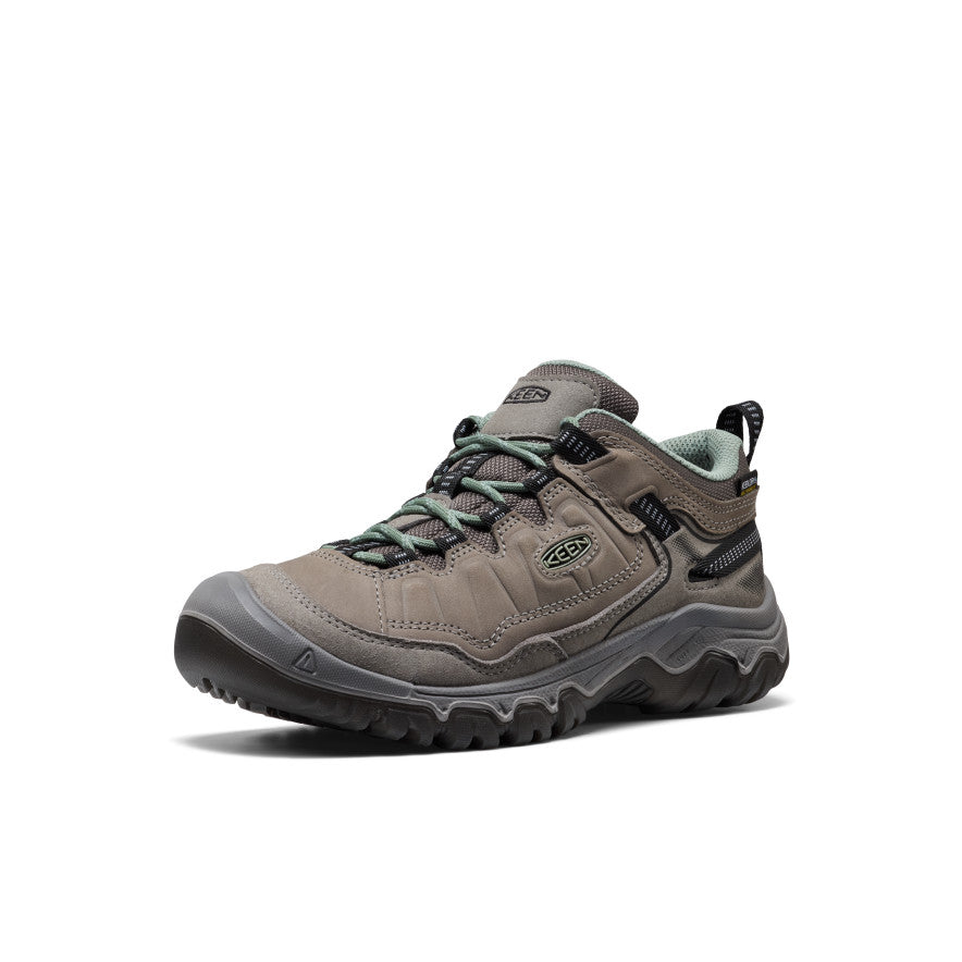 Women's Targhee IV Waterproof Hiking Shoe Steel Grey/Lily Pad - Image 3