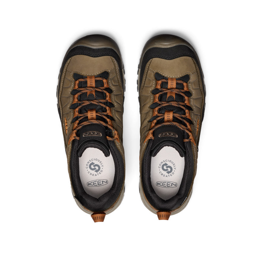 Men's Targhee IV Waterproof Hiking Shoe Sea Turtle/Roasted Pecan - Image 4