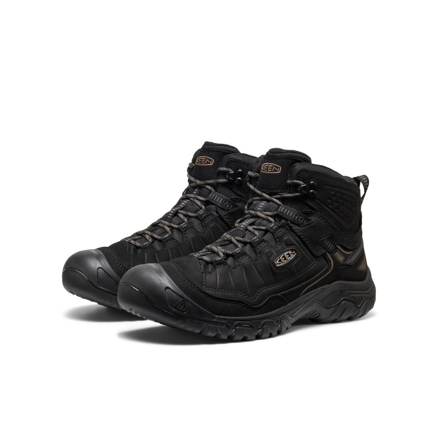 Men's Targhee IV Waterproof Hiking Boot Triple Black - Image 2