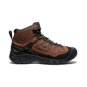 Men's Targhee IV Wide Waterproof Hiking Boot Bison/Black