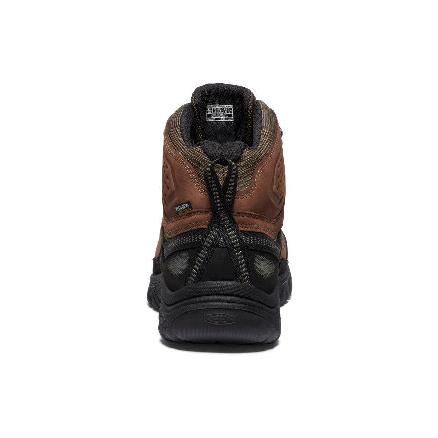 Men's Targhee IV Wide Waterproof Hiking Boot Bison/Black - Image 5