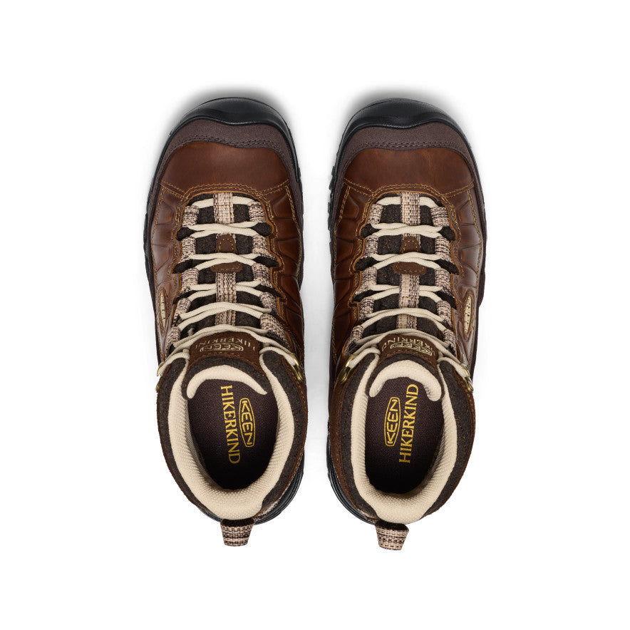 Women's Targhee IV Waterproof Hiking Boot x Hikerkind Dark Earth/Dark Earth - Image 4