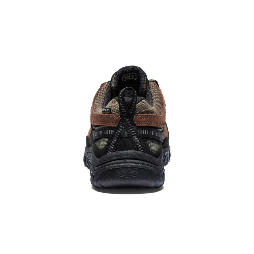 Men's Targhee IV Wide Waterproof Hiking Shoe Bison/Black - Image 5