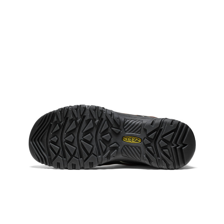 Men's Targhee IV Wide Waterproof Hiking Shoe Bison/Black - Image 6