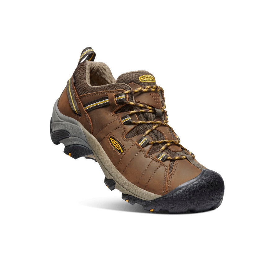 Men's Targhee II Waterproof Cascade Brown/Golden Yellow - Image 3
