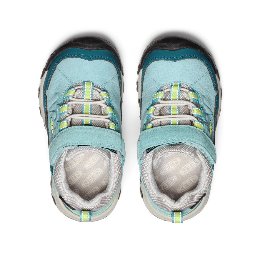 Little Kids' Targhee IV Waterproof Hiking Shoe Reef Waters/Daiquiri Green - Image 4