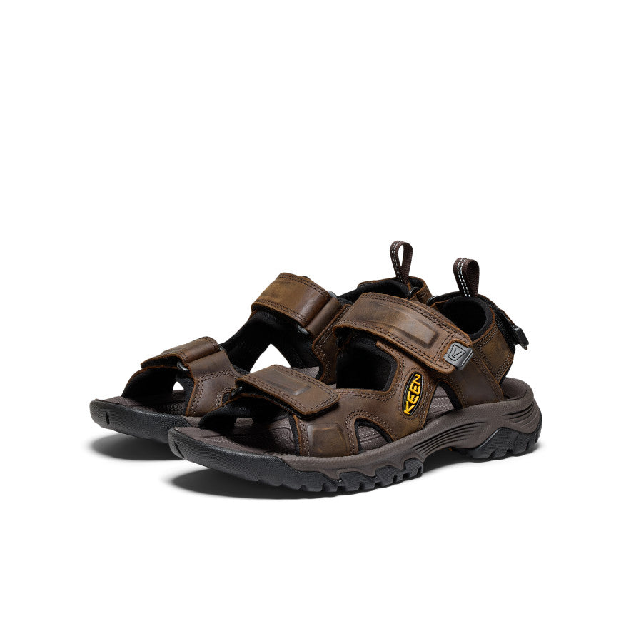 Men's Targhee III Open Toe Sandal Bison/Mulch - Image 2