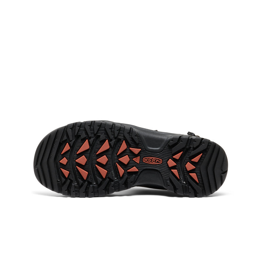 Men's Targhee III Open Toe Sandal Grey/Black - Image 6