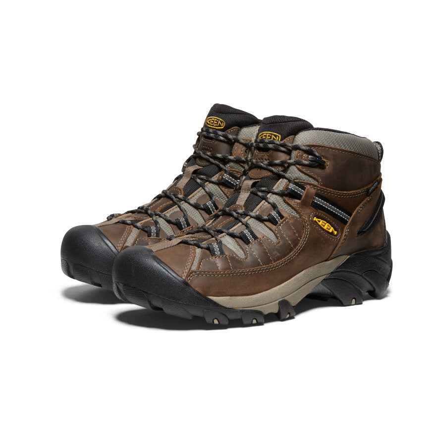 Men's Targhee II Waterproof Mid Wide Shitake/Brindle - Image 2