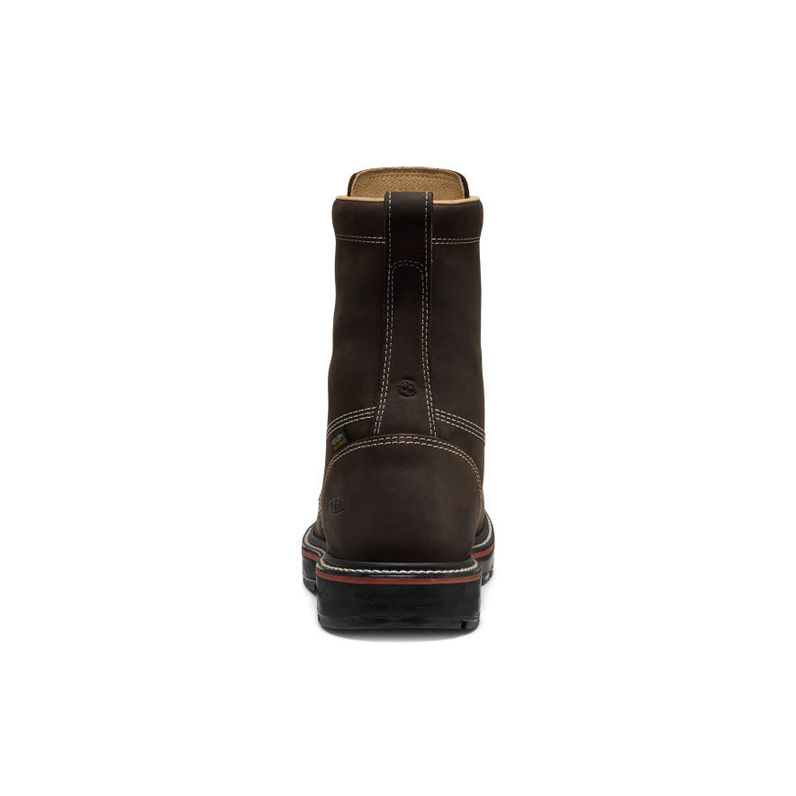 Men's Liberty 8" Waterproof 90?? Heel Boot (Carbon Toe) Coffee Bean/Black - Image 5