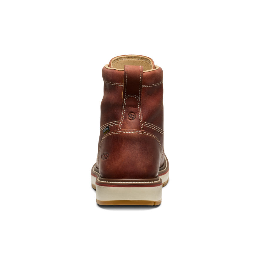 Men's Liberty 6" Waterproof 90?? Heel Boot (Carbon Toe) Bombay Brown/Gum - Image 5