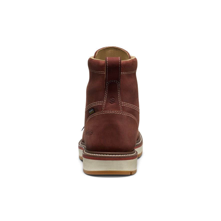 Men's Liberty 6" Waterproof 90?? Heel Boot (Soft Toe) Bombay Brown/Gum - Image 5