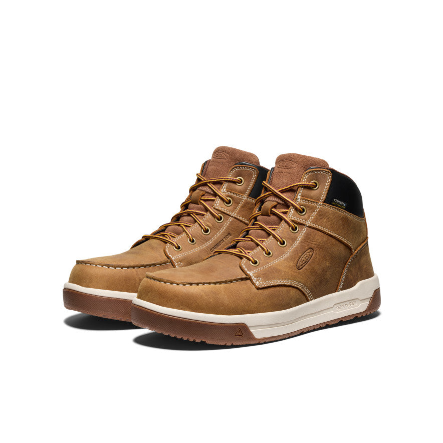 Men's Gibson Waterproof Work Boot (Carbon Toe) Belgian/Gum - Image 2
