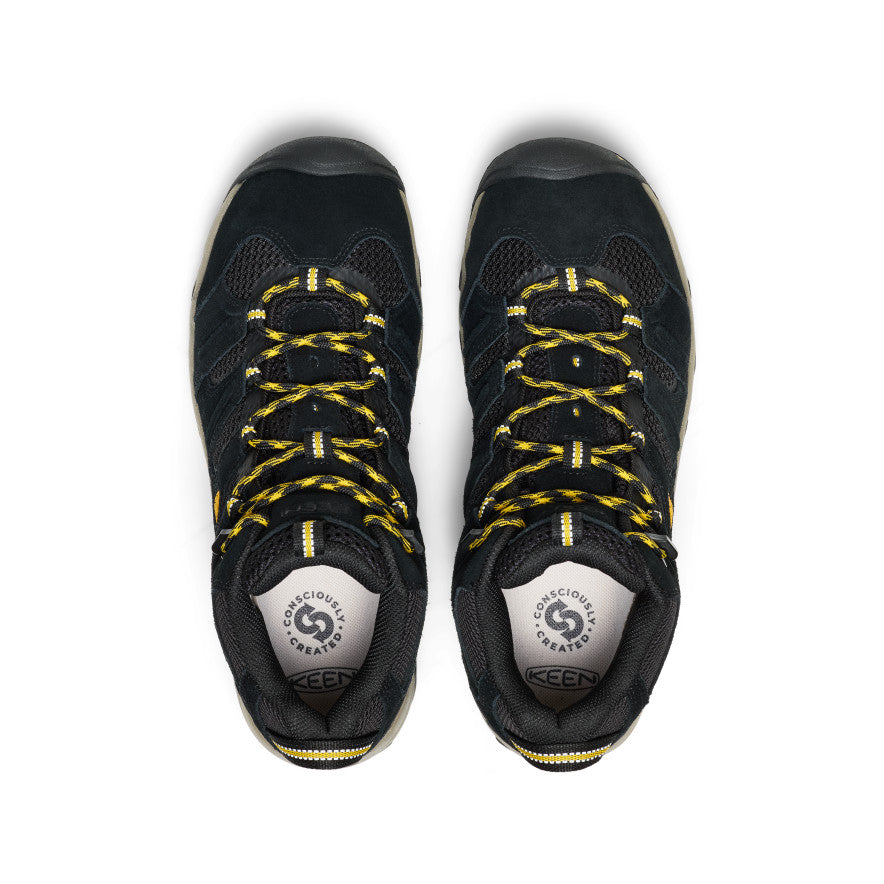 Men's Headout Waterproof Hiking Boot Black/Lemon Curry - Image 4