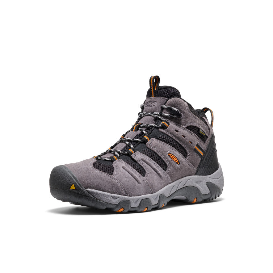 Men's Headout Waterproof Hiking Boot Magnet/Orange Pepper - Image 3