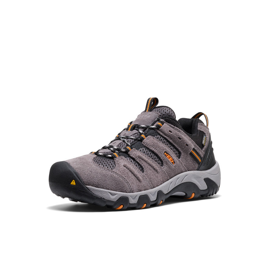 Men's Headout Waterproof Hiking Shoe Steel Grey/Orange Pepper - Image 3