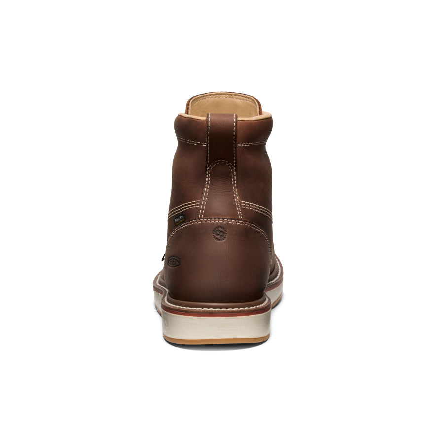 Men's Liberty 6" Waterproof Boot (Carbon Toe) Chestnut/Gum - Image 5