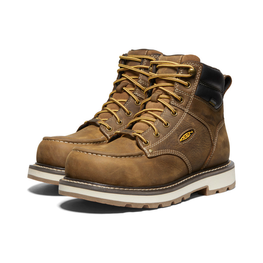 Men's Cincinnati 6" Waterproof 90?? Heel Boot (Carbon Toe) Belgian/Sandshell - Image 2