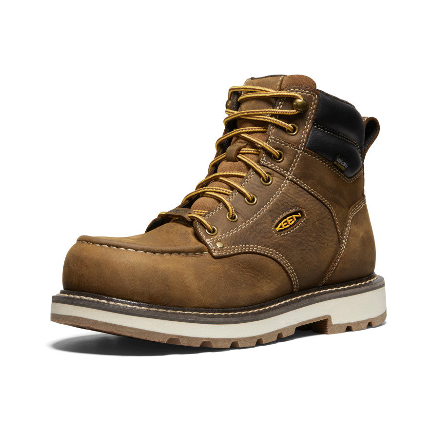 Men's Cincinnati 6" Waterproof 90?? Heel Boot (Carbon Toe) Belgian/Sandshell - Image 3