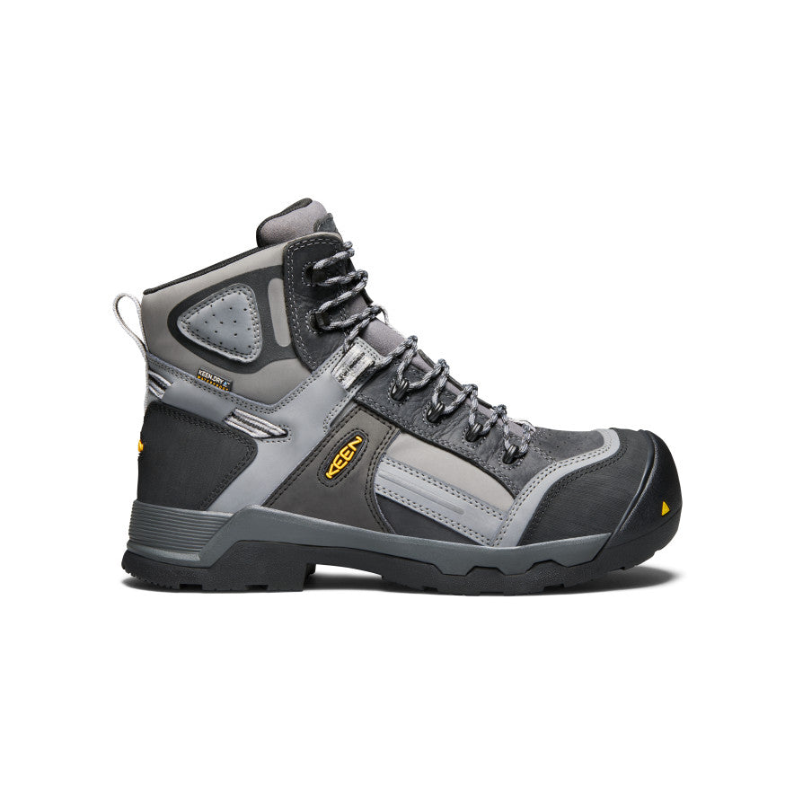 Men's Davenport 6" Insulated Waterproof Boot (Composite Toe) Magnet/Steel Grey