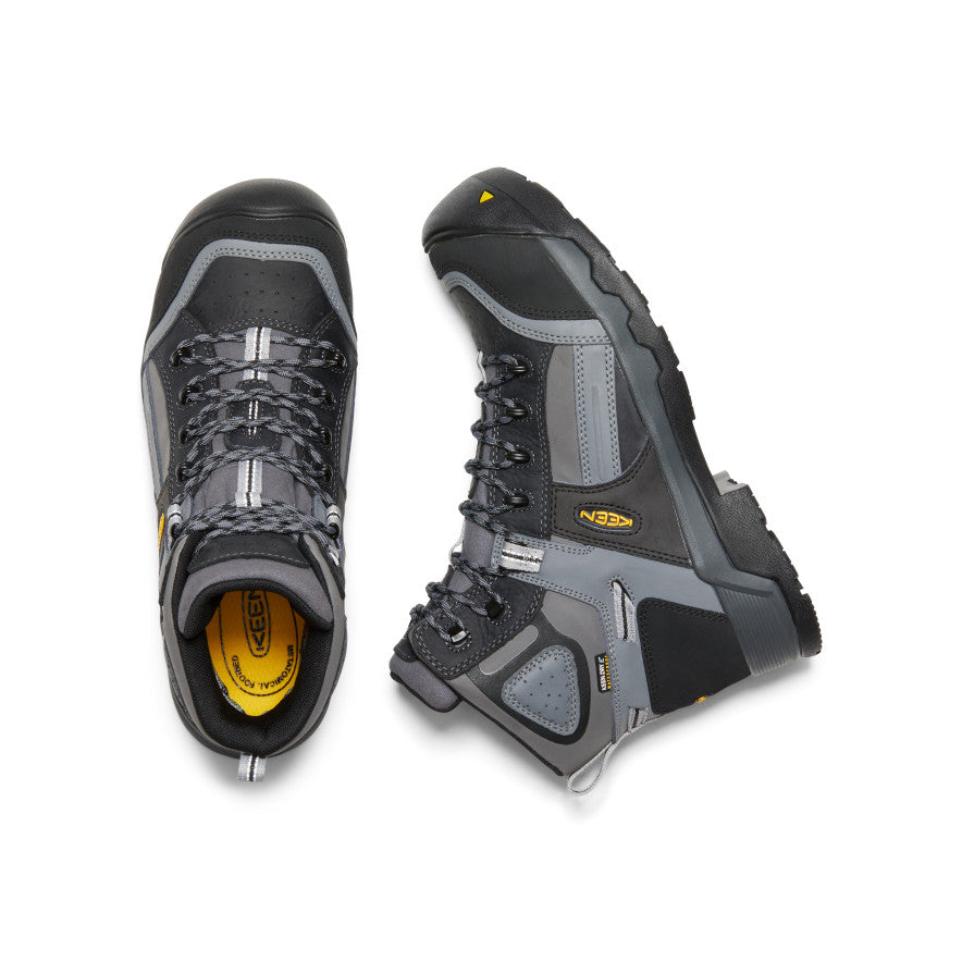 Men's Davenport 6" Insulated Waterproof Boot (Composite Toe) Magnet/Steel Grey - Image 4