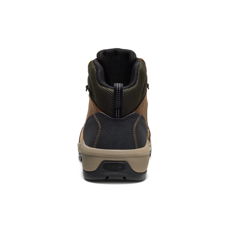 Men's Skokie Waterproof Work Boot (Soft Toe) Forest Night/Black - Image 5