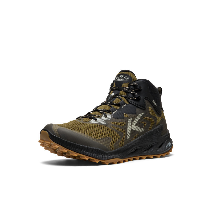 Men's Zionic NXT Waterproof Hiking Boot Dark Olive/Black - Image 3