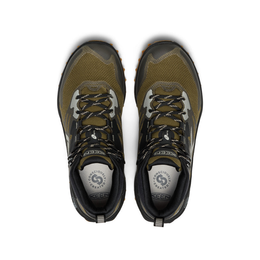 Men's Zionic NXT Waterproof Hiking Boot Dark Olive/Black - Image 4