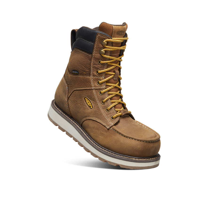 Men's Cincinnati 8" Waterproof Boot (Carbon Toe) Belgian/Sandshell - Image 3