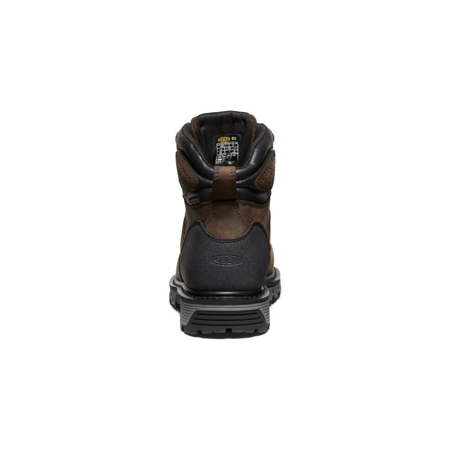 Men's CSA Camden 6" Waterproof Boot (Carbon Toe) Dark Earth/Black - Image 5