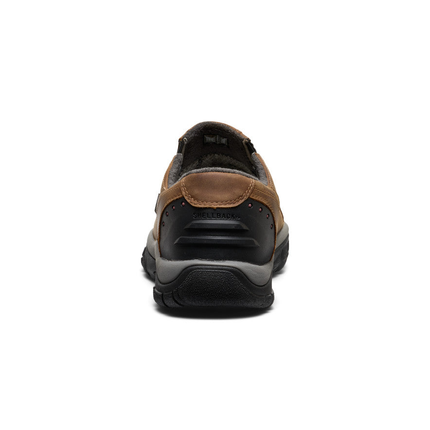 Men's Brixen Waterproof Shoe Wide Slate Black/Madder Brown - Image 5
