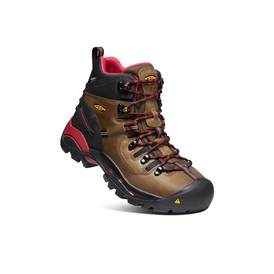 Men's Pittsburgh 6" Waterproof Boot (Steel Toe) Bison - Image 3