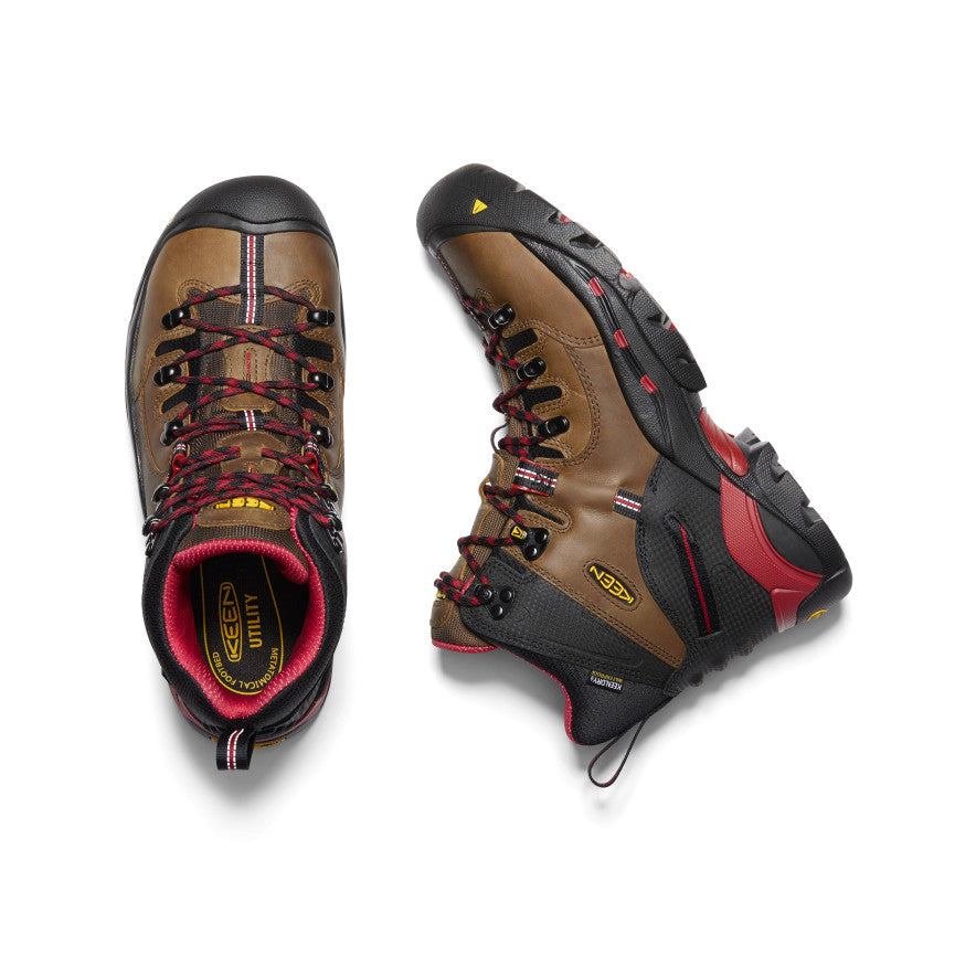 Men's Pittsburgh 6" Waterproof Boot (Steel Toe) Bison - Image 4
