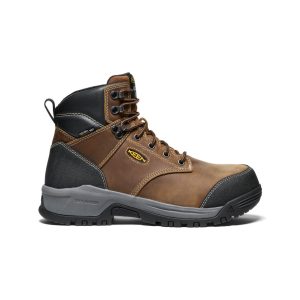 Men's Evanston 6" Waterproof Boot INT MET (Carbon Toe) Bison/Black