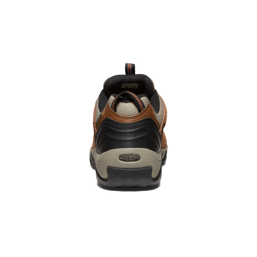 Men's Headout Waterproof Hiking Shoe Bison/Fossil Orange - Image 5