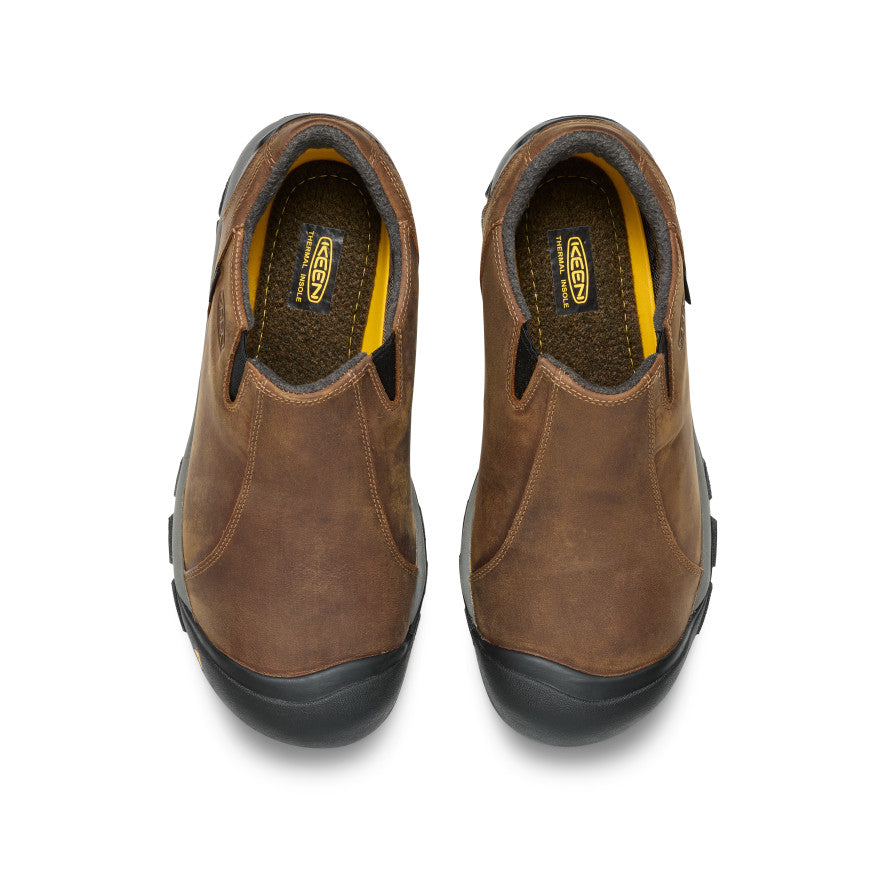 Men's Brixen Waterproof Low Slate Black/Madder Brown - Image 4