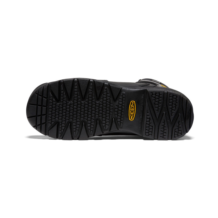 Men's Louisville 6" Waterproof Boot (Steel Toe) Black - Image 4