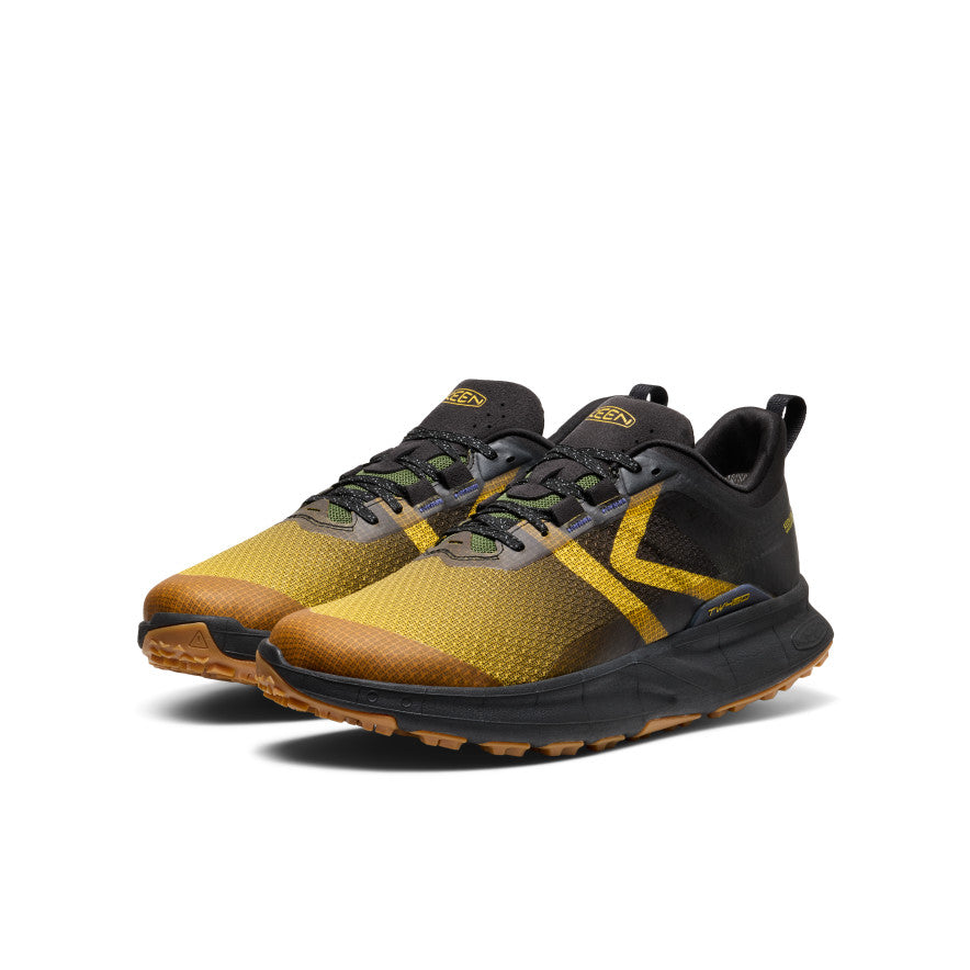 Men's 450 Dirt Waterproof Hiking Shoe Lemon Curry/Black - Image 2
