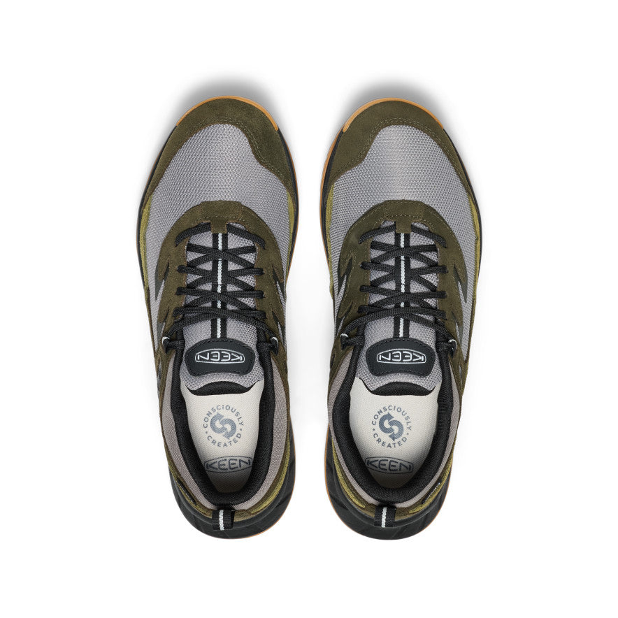 Men's Hightrail Waterproof Hiking Shoe Steel Grey/Forest Night - Image 4